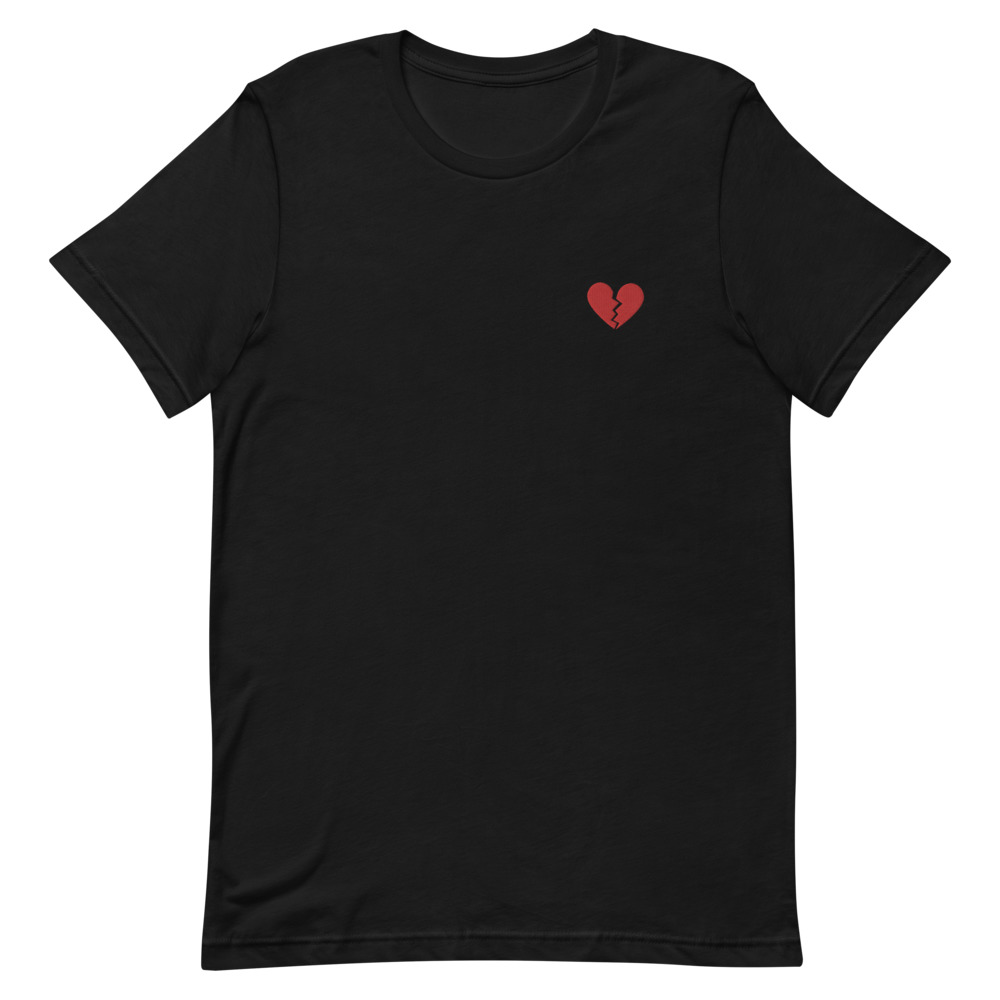 Broken Heart T-Shirt – SAD BUT RAD